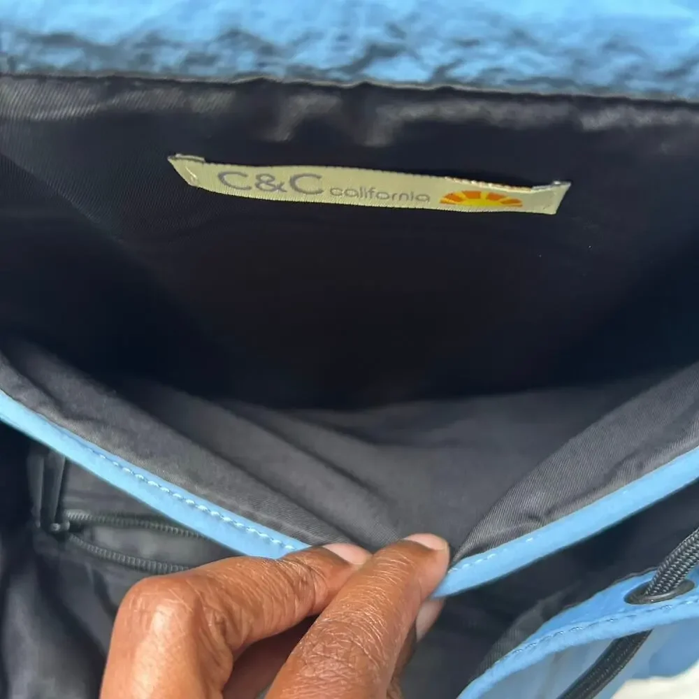 C and C California Blue Bookbag One Size